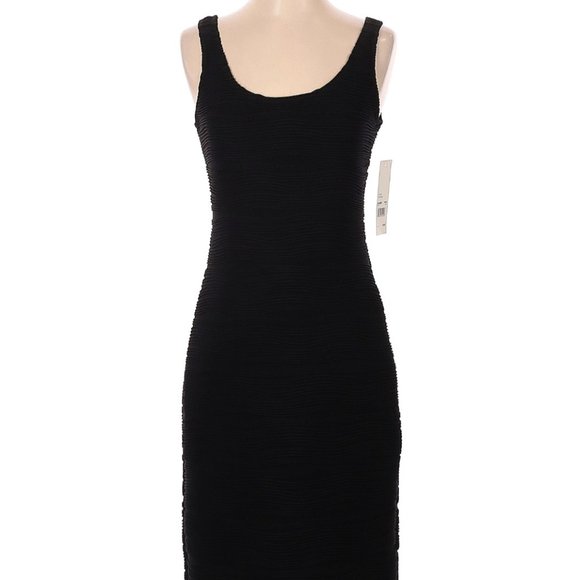 NWT - NY Collection Black Dress - Picture 2 of 13